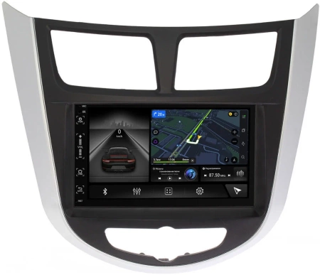 Hyundai Solaris, Accent 4 2010-2019 Canbox M-Line 5511-RP-HDSL-19 на Android 10 (4G-SIM, 2/32, DSP, IPS)