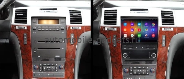 Carmedia NH-C8402 Штатная магнитола Cadillac Escalade 3 2006-2014, SLS, STS 2007-2011 на Android 10 c 4G, DSP, 4GB