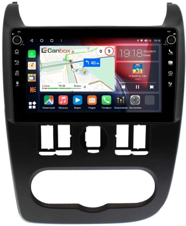 Штатная магнитола Canbox M-Line 7801-9-1163 для Lada Largus 2012-2021 на Android 10 (4G-SIM, 2/32, DSP, IPS) С крутилками