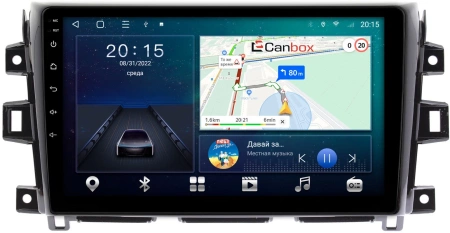 Nissan Navara (Frontier) 4 (D23) 2014-2024 Canbox L-Line 4170-10-1116 на Android 10 (4G-SIM, 2/32, TS18, DSP, QLed)