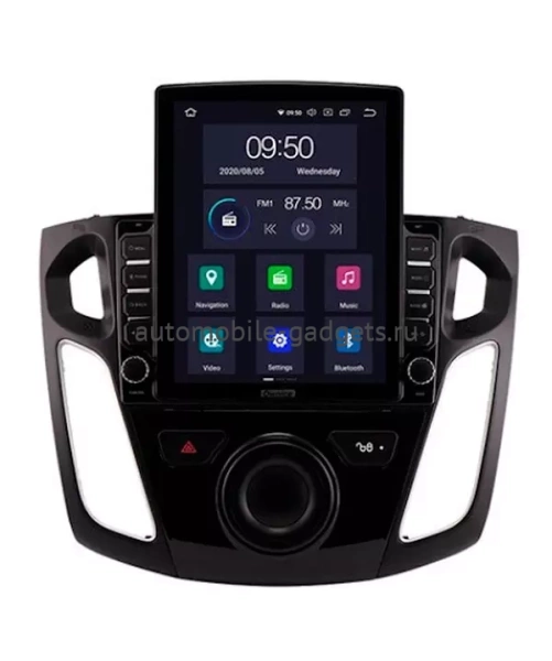 Carmedia OL-9202-12-D ("Тесла-стиль") магнитола для Ford Focus 3 (2011-2018) на Android 10 c 4GB, DSP