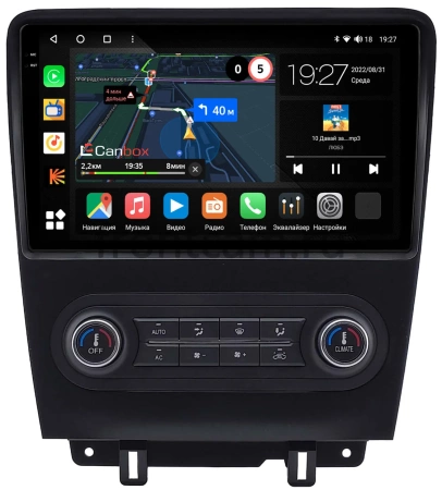 Ford Mustang 5 2009-2014 Canbox M-Line 2K 4176-10-2624 на Android 10 (4G-SIM, 2/32, DSP, QLed)