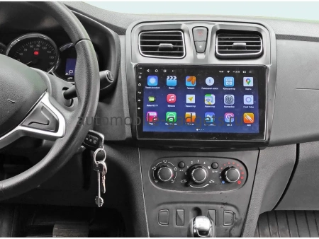 Renault Logan 2, Sandero 2 (Stepway) 2012-2022 Canbox H-Line 4196-9-3010 на Android 10 (4G-SIM, 6/128, DSP, QLed)