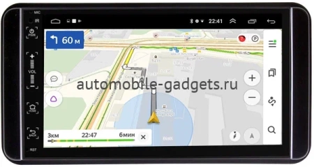 Магнитола в штатное место 2 din Toyota Universal Canbox 2/32 на Android 10 (GT5510-RP-TYUNBBW-43)