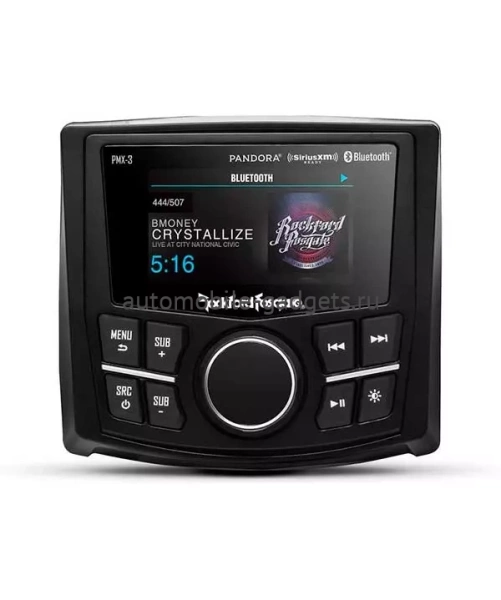 Rockford Fosgate PMX-3 Влагозащищенная морская магнитола Rockford Fosgate PMX-3 Влагозащищенная морская магнитола