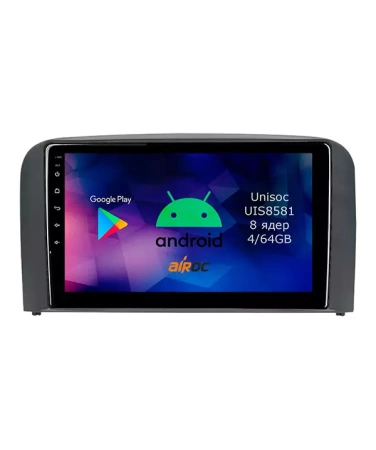 Airoc RM-3802 Штатная магнитола для Volvo S80 1998-2006 на Android 12 с 4GB, DSP, 4G