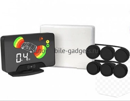 AAALine LCD-16 Inside Парктроник с датчиками внутренней установки