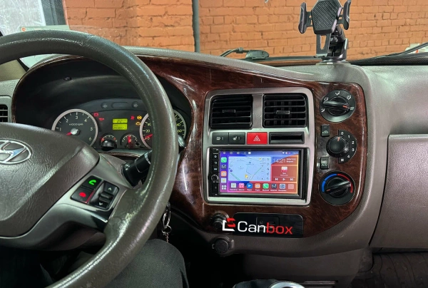 Магнитола в штатное место 2 din Hyundai Porter II 2017-2022 Canbox 1.5/32 на Android 10 (RS7-RP-11-807-312) (IPS, DSP, CarPlay)