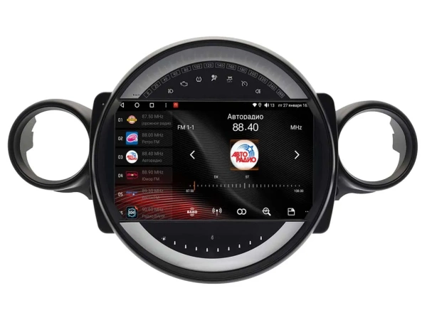 Магнитола Vaycar 09V2 для Mini Cooper 2007-2015 (Андроид, 2+32Гб)