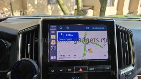 Блок активации CarPlay и Android Auto с навигацией для Toyota Land Cruiser 200 (2015—2021) — NaviPilot CarPlay OEM BOX