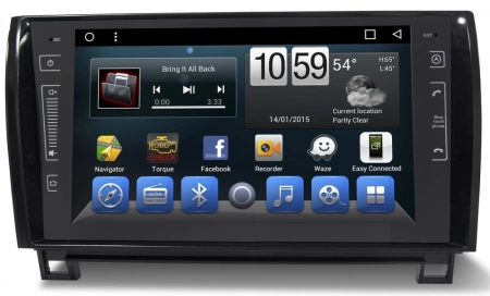 Штатная магнитола для Toyota Tundra (2007-2013) Toyota Seqoia (2008-2013) Carmedia KR-9077-T8 на Android 9.0 с 2ГБ