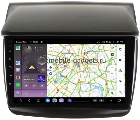 Carmedia OL-9635-PH-9009-12256-TS20 Штатная магнитола для Mitsubishi Pajero Sport, L200 (2006-2015) на Android 13 c 12GB, DSP, 4G