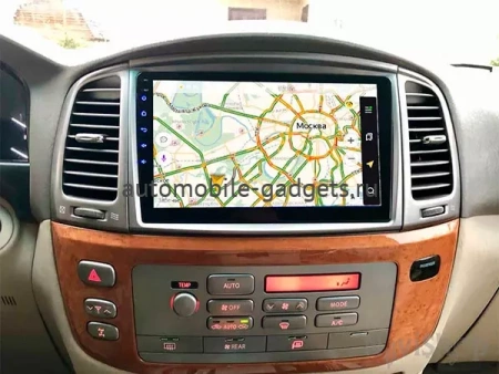 Штатная магнитола Lexus LX 470 2002-2007 Canbox L-Line 4168-1098 на Android 10 (4G-SIM, 3/32, TS18, DSP, QLed)