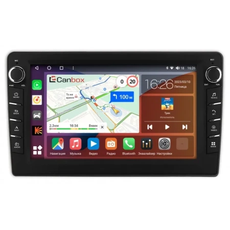 Ford Focus 2, C-MAX, Mondeo 4, S-MAX, Galaxy 2, Tourneo Connect 2006-2015 (для замены овальной магнитолы) Canbox H-Line 7833-9-1360 на Android 10 (4G-SIM, 4/64, DSP, IPS) С крутилками
