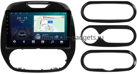 Renault Kaptur 2016-2022 Canbox L-Line 4296-9-161 на Android 10 (4G-SIM, 6/128, TS18, DSP, QLed)