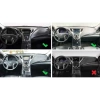 Штатное головное устройство Hyundai Grandeur 5, Azera 2 2011-2016 (черная) Canbox PRO-Line (Tesla style) 9.7 дюймов 12/256 7884-1312-105 на Android 13 (4G-SIM, DSP, QLed)