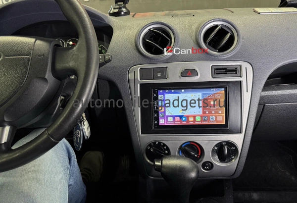 Магнитола в штатное место 2 din Ford Kuga, Fiesta, Fusion, Focus, Mondeo Canbox Logic-i3 5731-RP-FRFC-35 на Android 11 (4G-SIM, 6/128, DSP, QLed, 360)