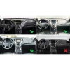 Штатное головное устройство Hyundai Grandeur 5, Azera 2 2011-2016 (серебряная) Canbox (Tesla style) 9.7 дюймов 4/64 GTR096-1312-117 на Android 10 (QLed, DSP, CarPlay)