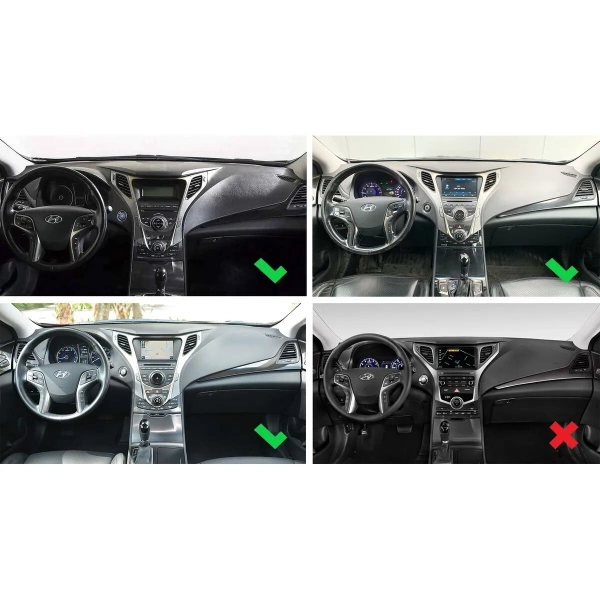 Штатное головное устройство Hyundai Grandeur 5, Azera 2 2011-2016 (серебряная) Canbox (Tesla style) 9.7 дюймов 4/64 GTR096-1312-117 на Android 10 (QLed, DSP, CarPlay)