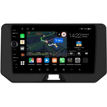 Штатная магнитола Canbox M-Line 7850-10-2379 для Toyota Harrier 4 (XU80), Venza 2 2020-2024 на Android 10 (4G-SIM, 2/32, DSP, QLed)