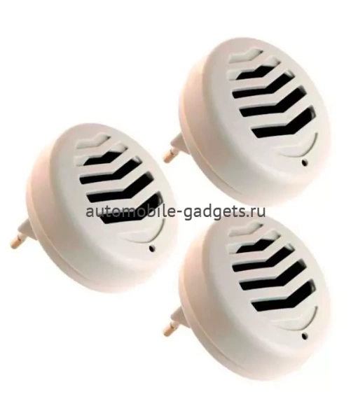 Комплект из трех ультразвуковых отпугивателей мышей и крыс "Weitech WK-3523"