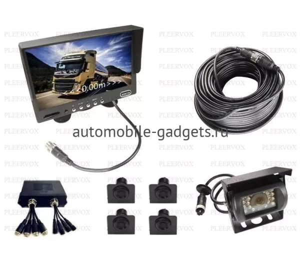 Pleervox PLV-TRUCK 5PS Парковочный комплекс для грузового транспорта и автобусов с парктрониками