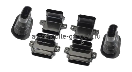 Комплект вентиляции и подогрева одного сидения с круглой кнопкой Ksize ZGC70