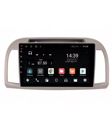 NaviPilot DROID10 ULTRA MAX 360 штатная магнитола для Nissan March, Micra (K12) 2002-2010 на Android 10 с 8Gb, DSP, 4G