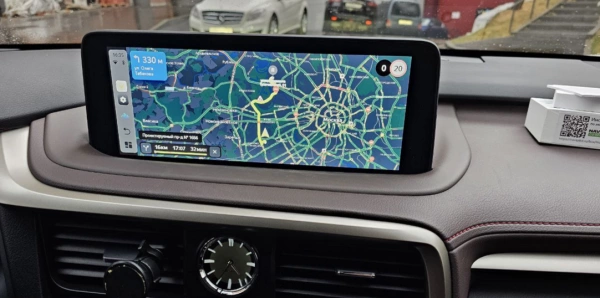 Навигационный блок для Lexus RX на штатную мультимедиа — NaviPilot CarPlay BOX 12 PRO для Lexus RX