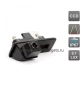 CCD штатная камера заднего вида с динамической разметкой AVIS Electronics AVS326CPR (123) для SKODA FABIA/ OCTAVIA/ ROOMSTER/ SUPERB/ YETI, интегрированная с ручкой багажника