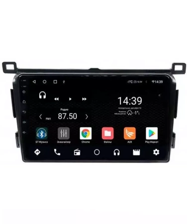 NaviPilot DROID10 ULTRA MAX штатная магнитола для Toyota Rav4 (2013-2019) ver.2 на Android 10 с 8Gb, DSP, 4G