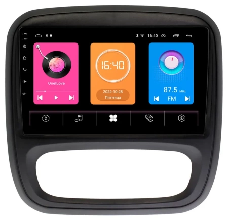 Штатная магнитола Renault Trafic 3 2014-2021 OEM GT9-RE053N 2/16 Android 10