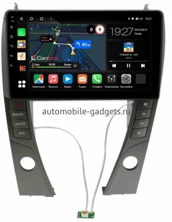 Штатная магнитола Lexus ES 5 2006-2012 (для авто с монитором) Canbox M-Line 4544-9-6968 на Android 10 (4G-SIM, 2/32, DSP, QLed)