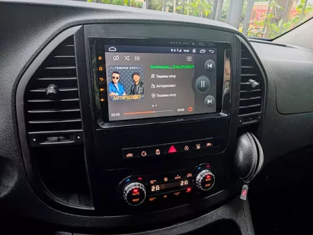 Carmedia OL-9946-MKD-9509-2K-8128-D7 магнитола для Mercedes-Benz A ,B, Vito, Viano, Sprinter ,VW Crafter на Android 13 c 8GB, DSP, 4G