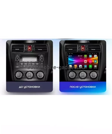 Vomi ZX439R9-9863-LTE штатная магнитола для Subaru Forester, Impreza, XV 2011+ на Android 10 с 2GB, DSP, 4G