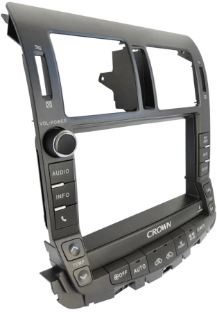 Штатная магнитола Toyota Crown (S200) 2008-2012 (Для авто c монитором и DVD) Canbox H-Line 2K 4186-9-5377 на Android 10 (4G-SIM, 8/256, DSP, QLed)
