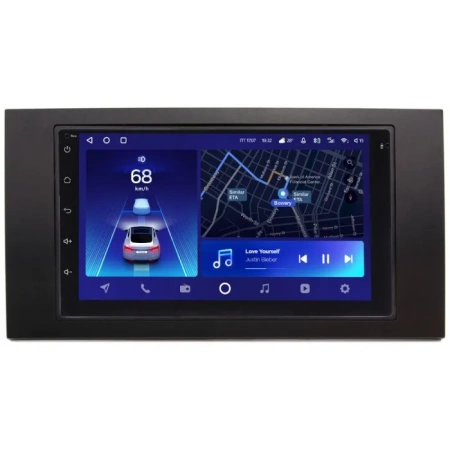 Магнитола в штатное место 2 din Ford Kuga, Fiesta, Fusion, Focus, Mondeo Teyes CC2 PLUS 4/64 7 дюймов RP-FRFC-35 на Android 10 (4G-SIM, DSP)