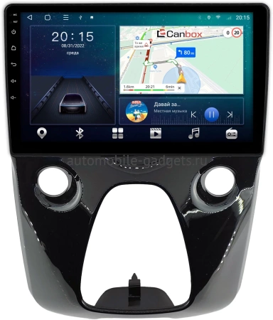 Toyota Aygo 2 2014-2024 Canbox L-Line 4170-10-1458 на Android 10 (4G-SIM, 2/32, TS18, DSP, QLed)