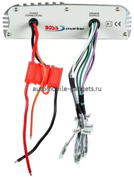 Влагозащищенный усилитель BOSS Audio Marine MR1200PA (1200 Вт., 4 канала)