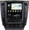 Штатное головное устройство Lexus IS 2 2005-2012 (для авто без NAVI) Canbox M-Line (Tesla style) 9.7 дюймов 2/32 5620-1312-145 на Android 10 (4G-SIM, DSP, QLed)