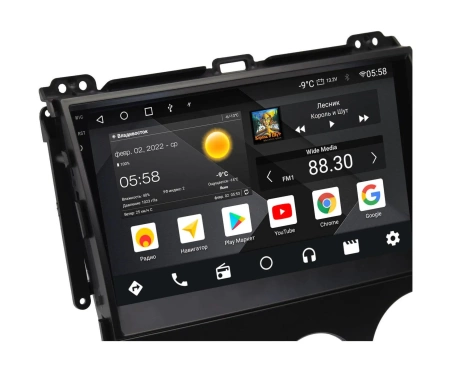 Штатная магнитола Toyota Land Cruiser Prado, Lexus GX 02-09 Wide Media MT9600QT-2/32 без усил, тип 2