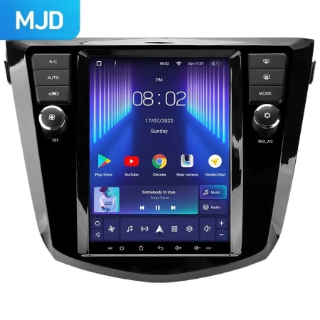 Штатное головное устройство Nissan Qashqai 2, X-Trail (T32) 2013-2022 (для авто с 1 камерой, без NAVI, без кругового обзора) Teyes TPRO 2 MJD (Tesla style) 9.7 дюймов 4/64 RM-1312-69 на Android 10 (4G-SIM, DSP, QLed)