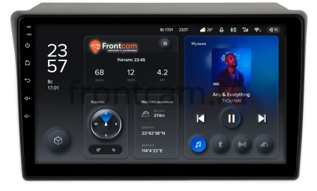 Штатное головное устройство Toyota Hilux Surf 1995-2002 Teyes X1 4G 4/64 10 дюймов RM-1084 на Android 10 (4G-SIM, DSP)