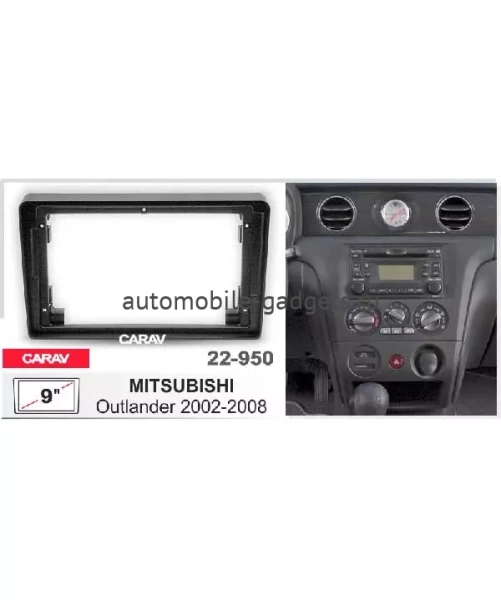 CARAV 22-950 Переходная рамка 9" для MITSUBISHI Outlander 2002-2008