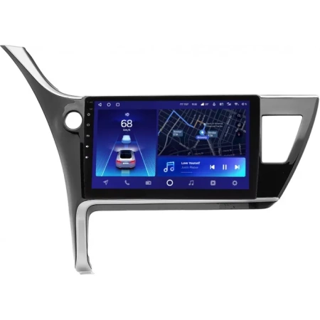 Штатное головное устройство Teyes CC3 4/64 10 дюймов RM-10-1266 для Toyota Corolla (E160, E170) 2015-2024 (тип 2, для авто с камерой) на Android 10 (4G-SIM, DSP, QLed)