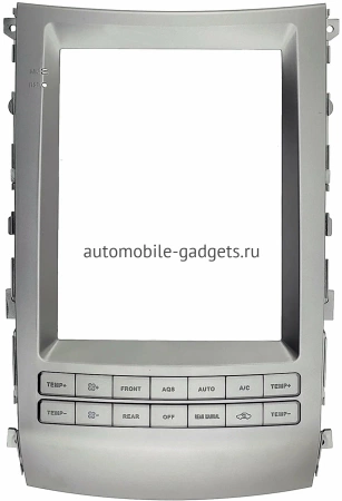 Штатное головное устройство Hyundai Veracruz 2006-2015 (с Южной Кореи и США с JBL) Canbox PRO-Line (Tesla style) 9.7 дюймов 8/256 7883-1312-291 на Android 13 (4G-SIM, DSP, QLed)