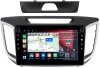 Штатная магнитола Hyundai Creta 2016-2021 Canbox H-Line 7806-1028 на Android 10 (4G-SIM, 4/32, DSP, QLed) С крутилками