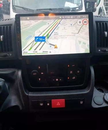 NaviPilot DROID10M штатная магнитола для Citroen Jumper, Peugeot Boxer, Fiat Ducato 2006+ на Android 10 с 4Gb, DSP, 4G