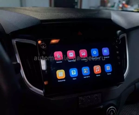 Штатная магнитола Hyundai Creta 2016-2021 OEM BPX610-1028 на Android 10 (4/64, DSP, IPS, с крутилками)