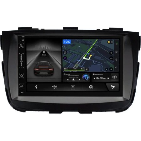 Магнитола в штатное место 2 din Kia Sorento II 2012-2020 Canbox H-Line 5512-RP-KISRE-323 на Android 10 (4G-SIM, 4/32, DSP, IPS)